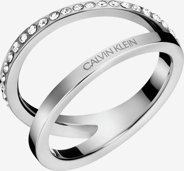 Calvin Klein Damenring in Silber: predná strana