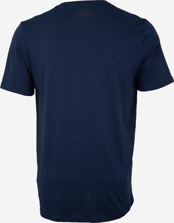 Coupe regular T-Shirt fonctionnel UNDER ARMOUR en bleu : derrière