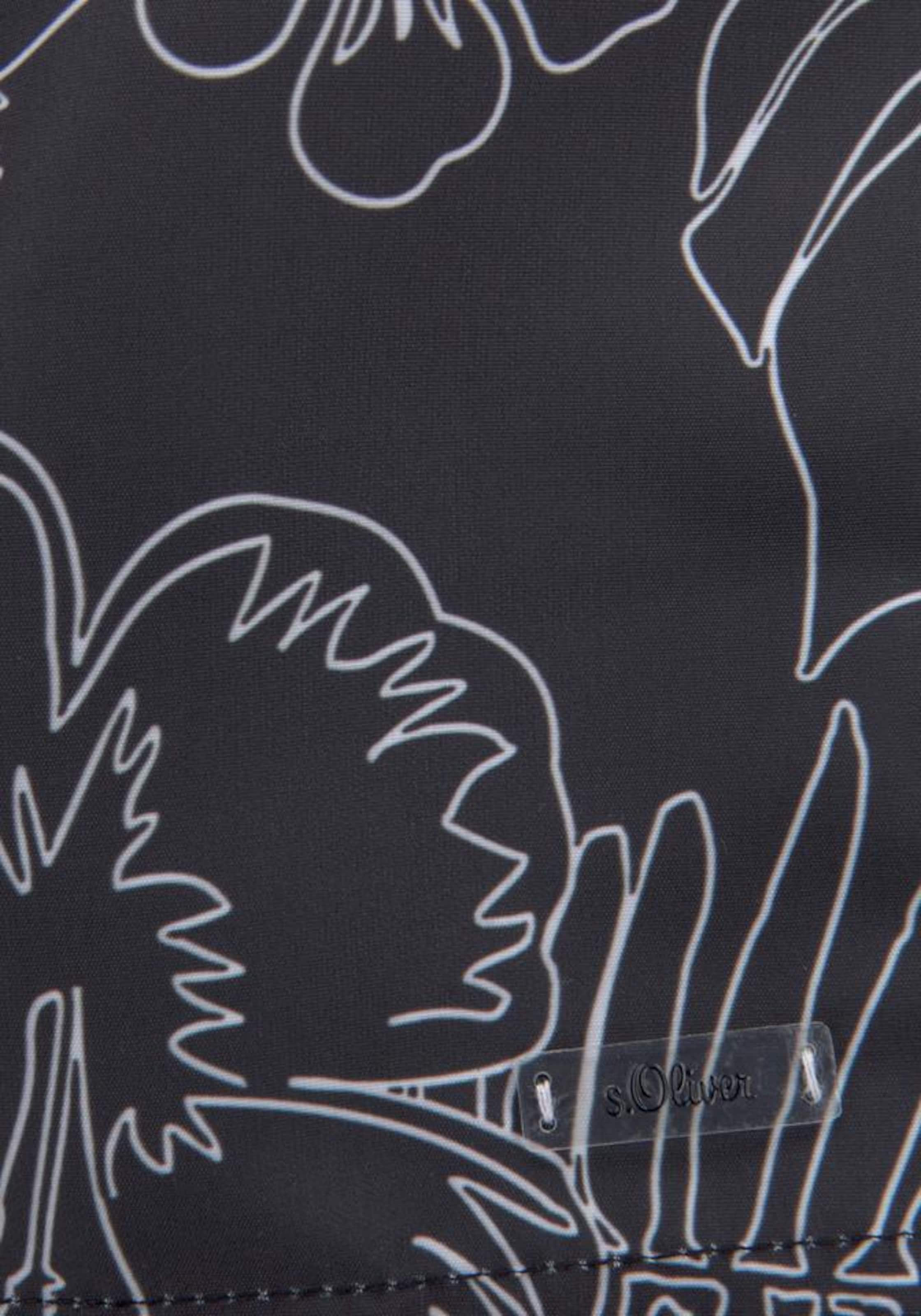 s.Oliver Swimming shorts in Black