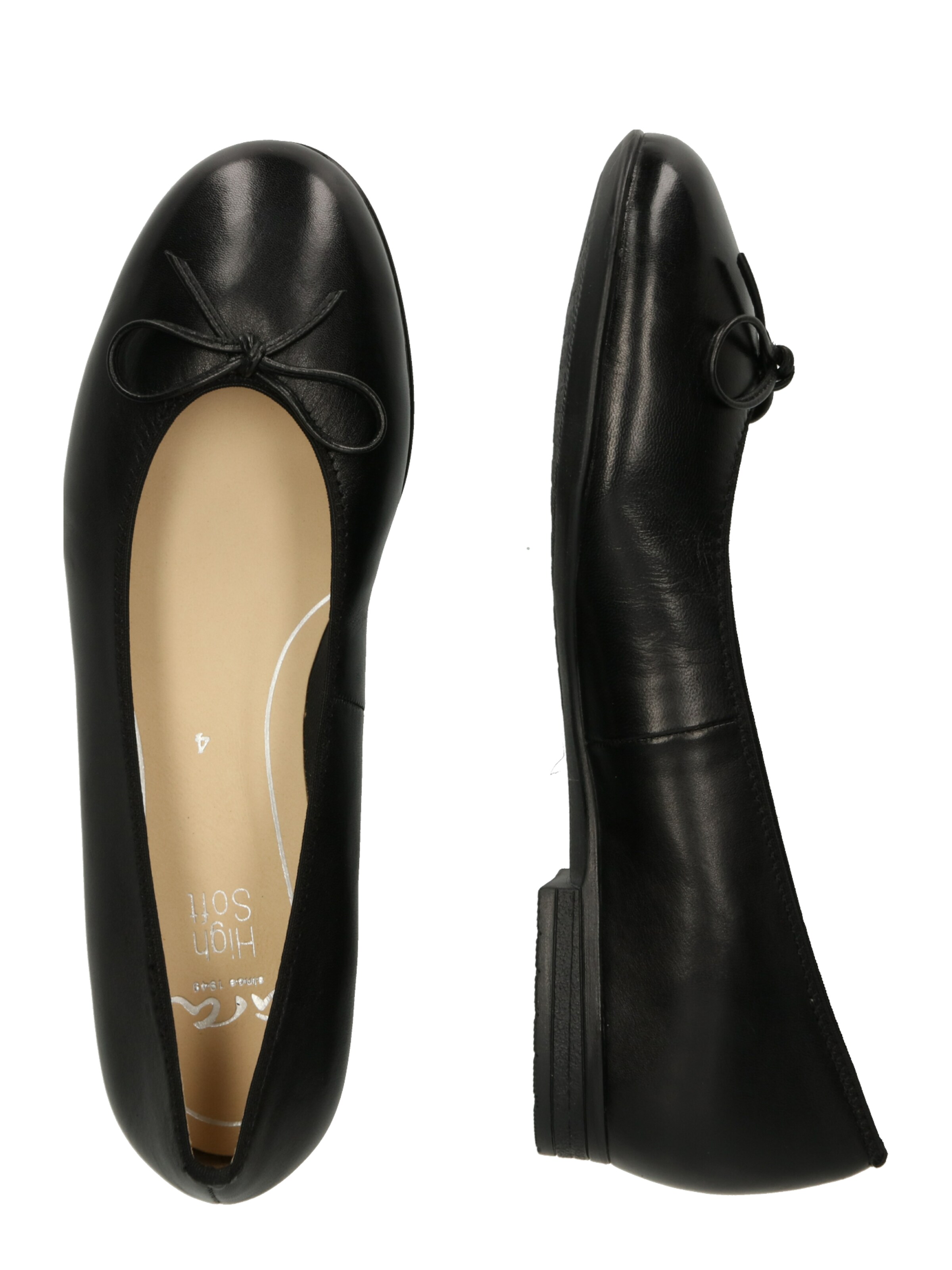 ARA Ballerina 'Sardinia' in Schwarz: Seite