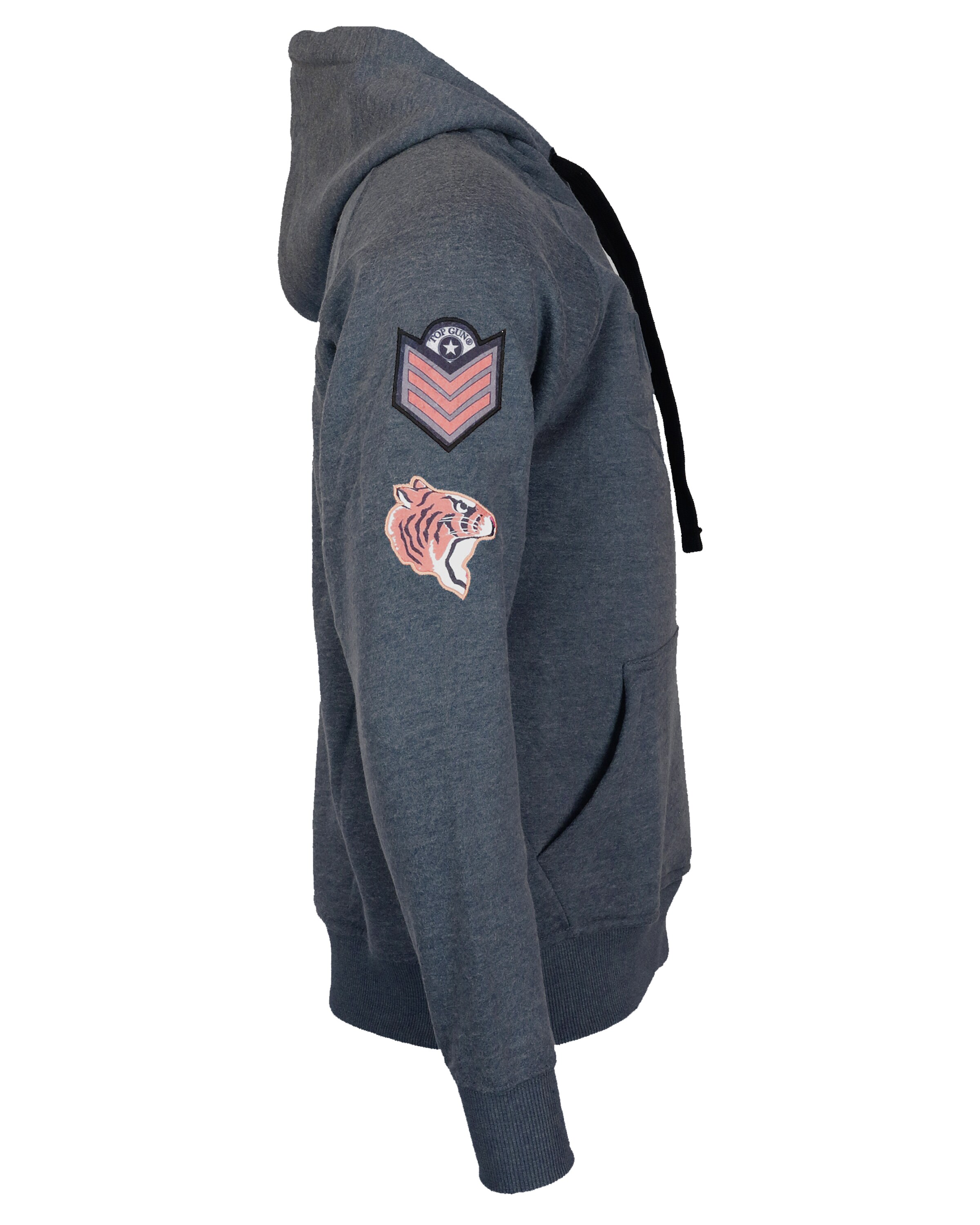 TOP GUN Kapuzenpullover 'TG-9013' in Blau