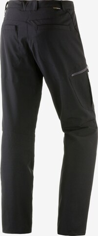 JACK WOLFSKIN Regular Hose 'Chilly Track' in Schwarz