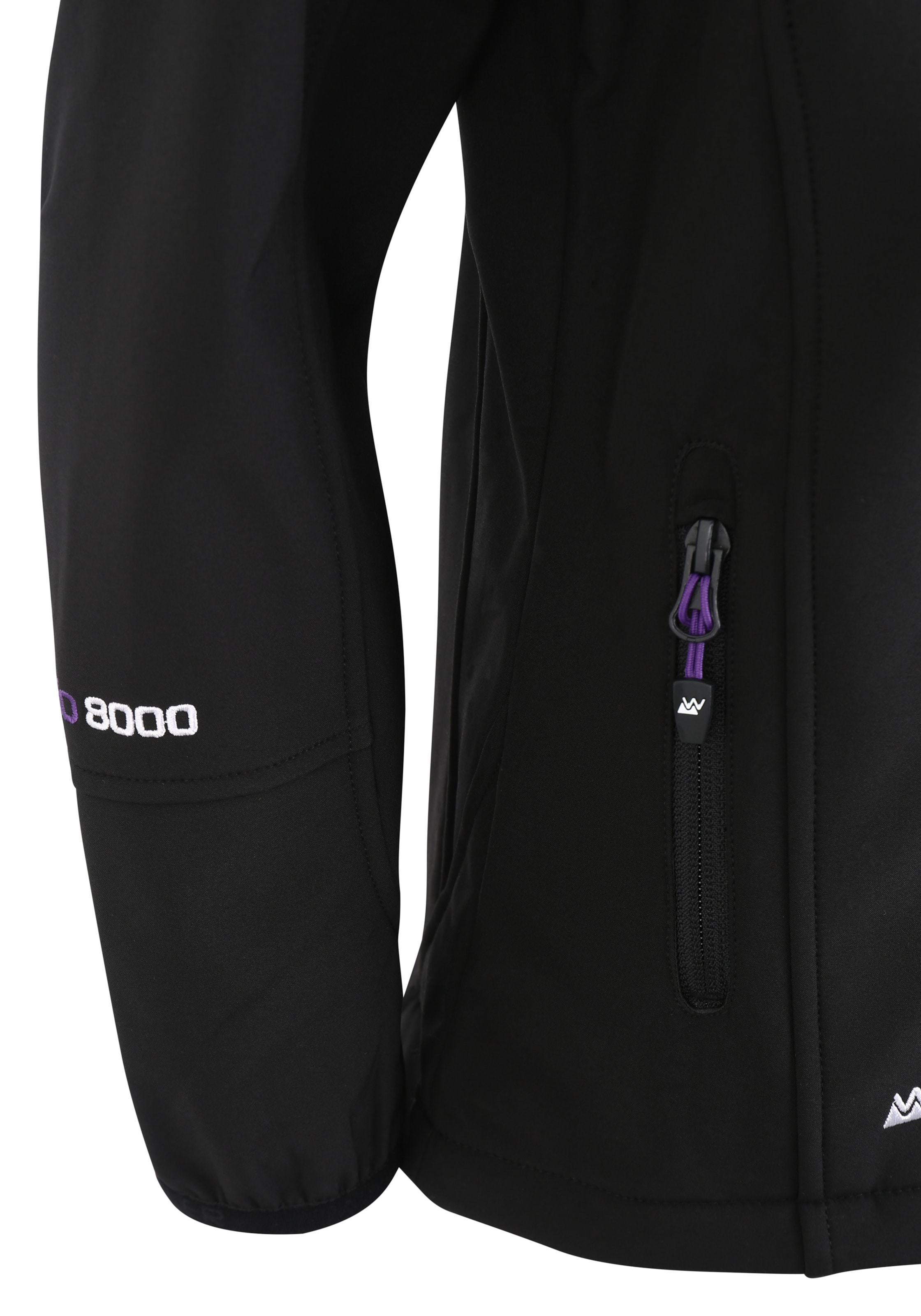 Whistler Softshelljacke 'Covina' in Schwarz