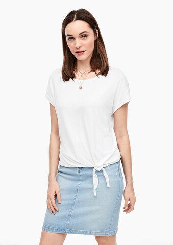 s.Oliver T-Shirt in Weiß: Vorderseite