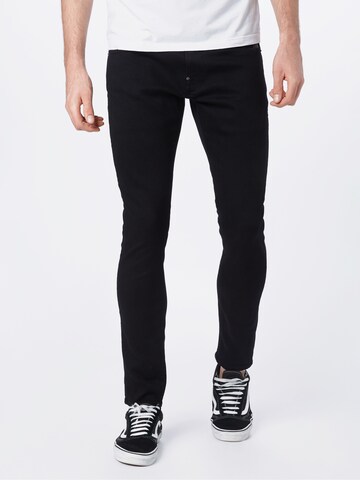 G-Star RAW Slimfit Jeans in Schwarz: predná strana