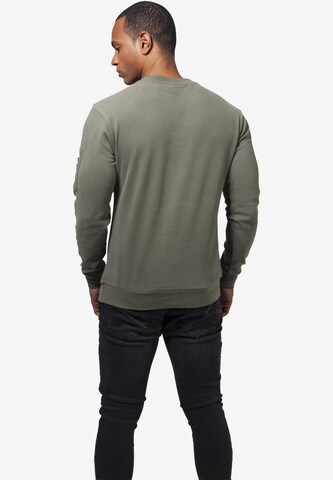 Urban Classics Sweatshirt in Grün