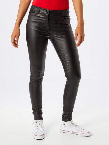 Soyaconcept Skinny Jeans 'Pam 3-B' in Zwart: voorkant