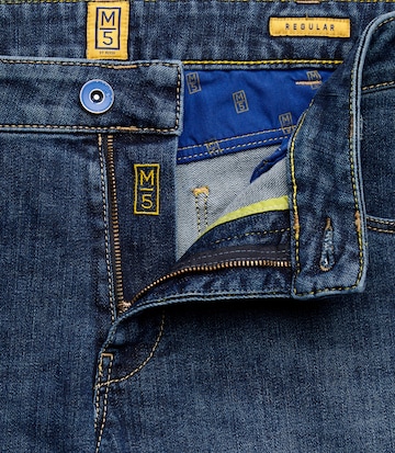 Regular Jean Meyer Hosen en bleu