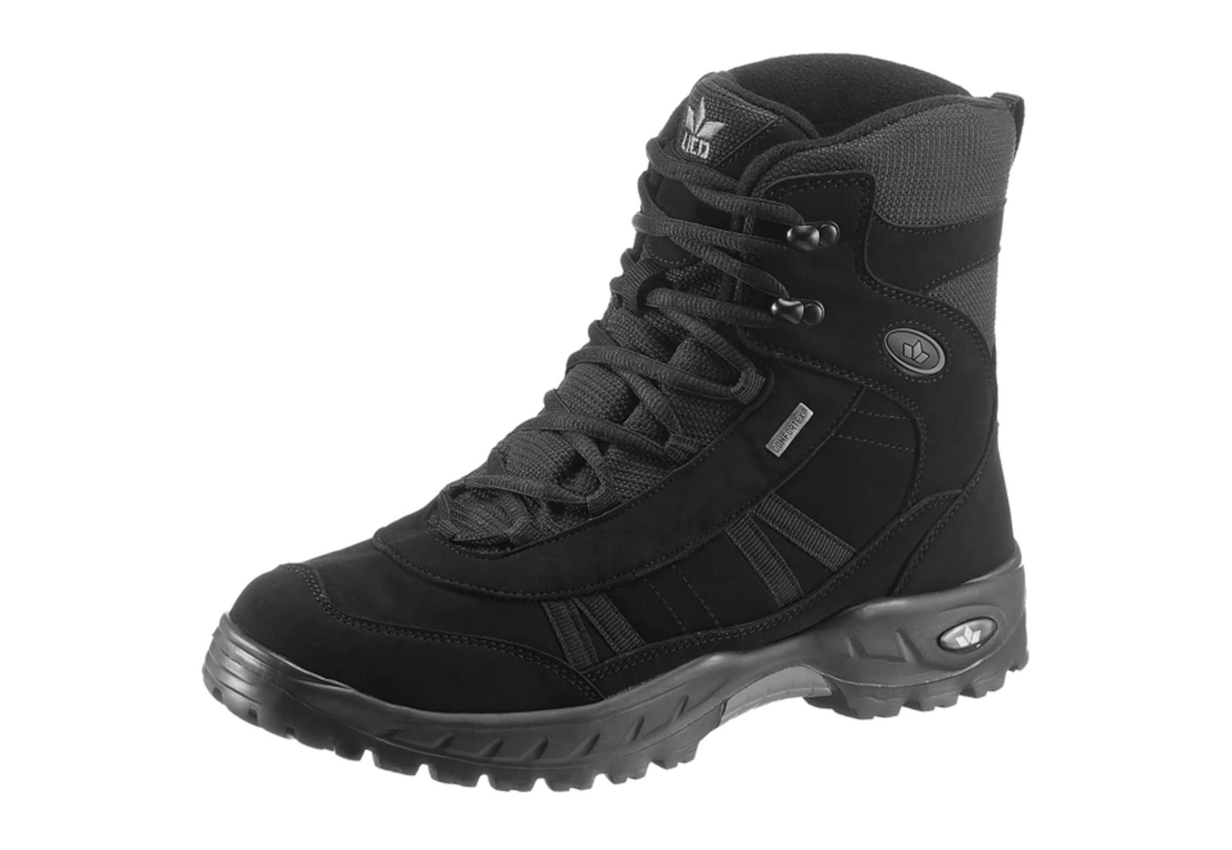 LICO Boots 'Wildlife' in Schwarz: Vorderseite