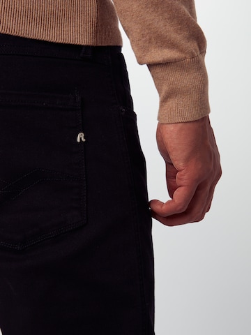 REPLAY Slimfit Jeans 'Anbass' in Zwart