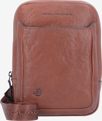 Piquadro Crossbody Bag in Brown: front