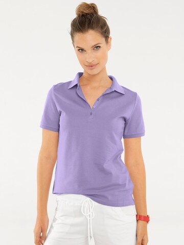 heine Shirt in Lila: voorkant