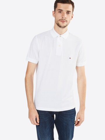 TOMMY HILFIGER Poloshirt in Weiß: predná strana