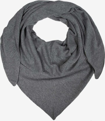 Foulard Zwillingsherz en gris : devant