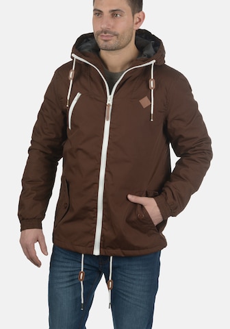 !Solid Between-Season Jacket 'Tilden' in Brown: front