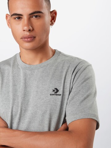 CONVERSE Regular Fit T-Shirt in Grau