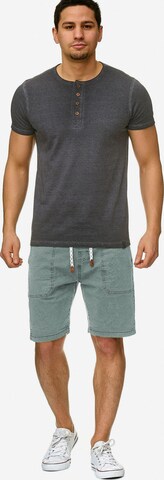 INDICODE JEANS Shorts 'Stoufville' in Blau