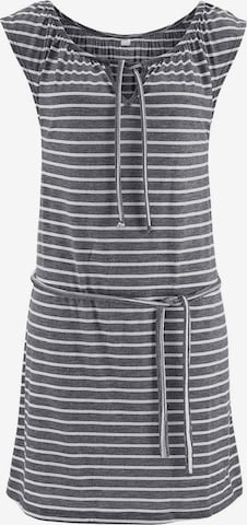 VENICE BEACH Plážové šaty – šedá: přední strana