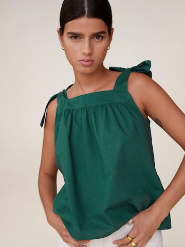 MANGO Top 'MIRTO' in Green