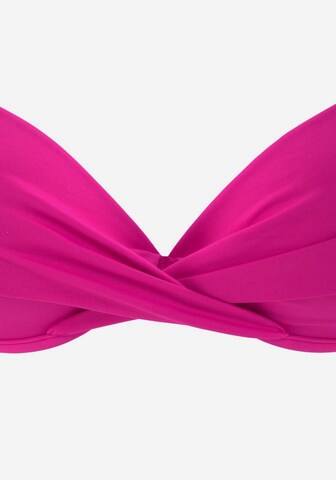 s.Oliver Push-up Bikinitop 'Spain' in Roze