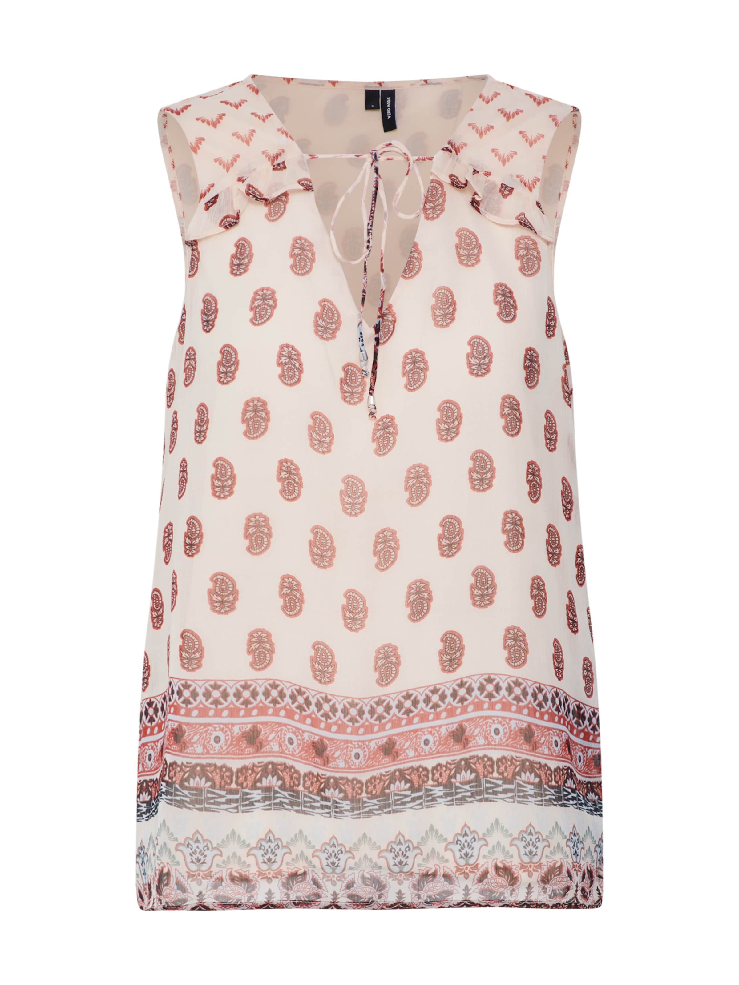 VERO MODA - Blouse 'ADDISON' in de kleur Crème