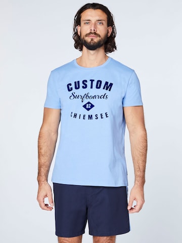 mėlyna CHIEMSEE Standartinis modelis Sportiniai marškinėliai: priekis