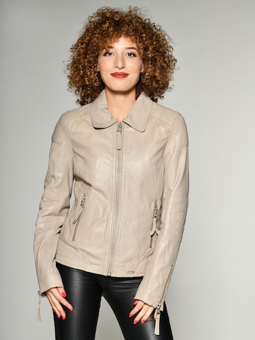 Maze Lederjacke 'Koga' in Beige: predná strana