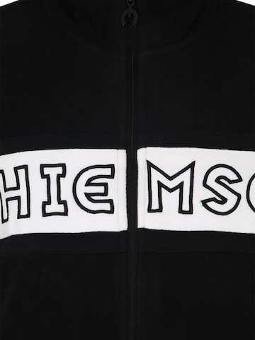 CHIEMSEE Athletic Fleece Jacket in Black