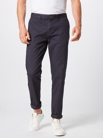 SCOTCH & SODA Štandardný strih Chino nohavice 'Stuart' - Modrá