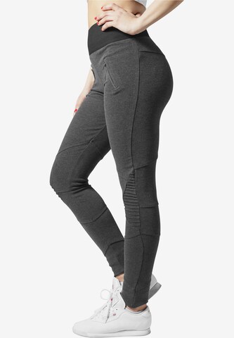 Urban Classics Skinny Leggings in Grau