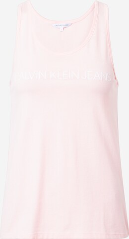 Calvin Klein Jeans Top in Pink: predná strana