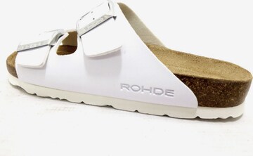 ROHDE Mules in White