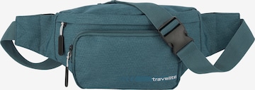 TRAVELITE Fanny Pack 'Kick Off' in Blue: front