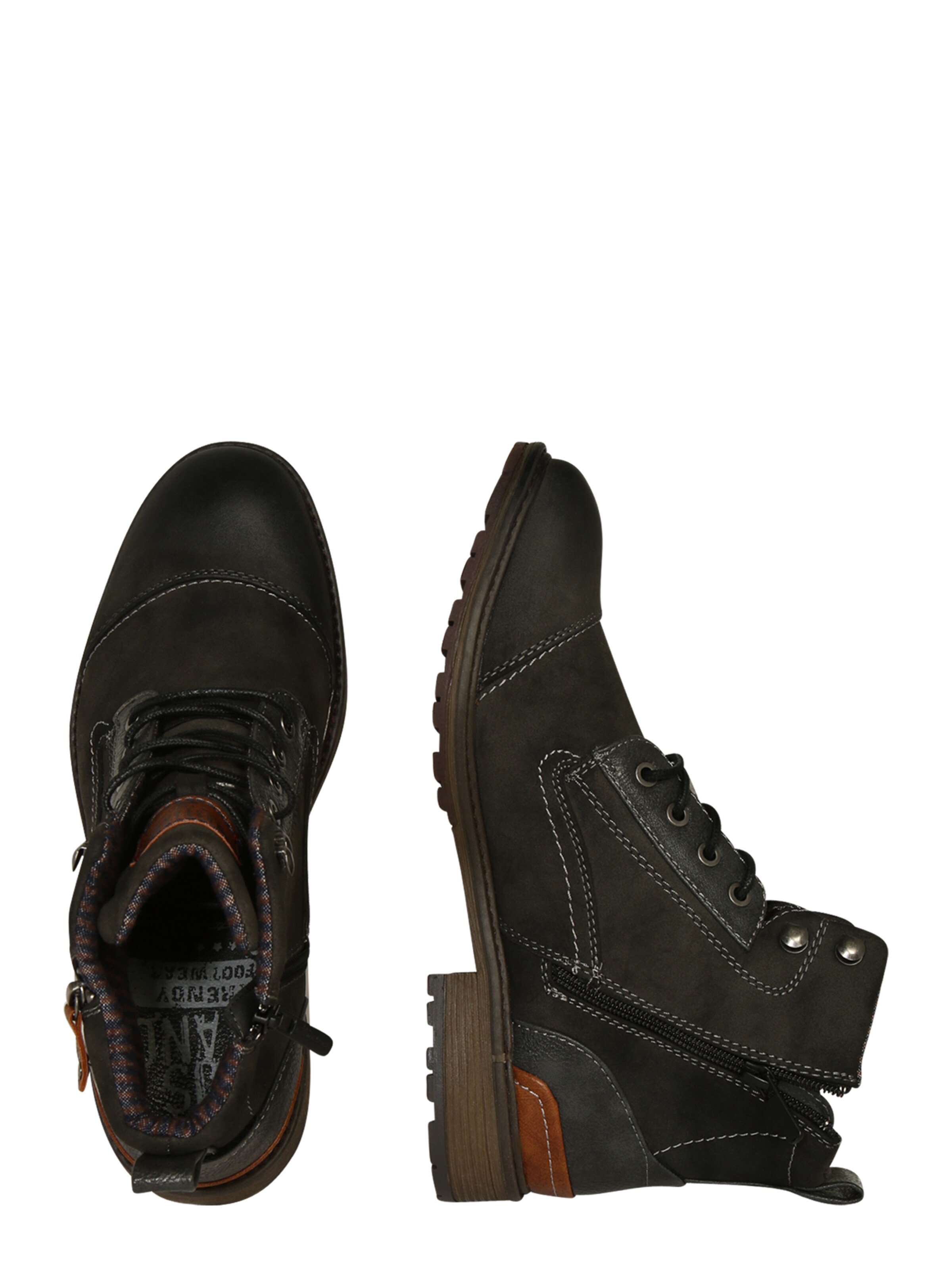 MUSTANG Veterboots in Grijs