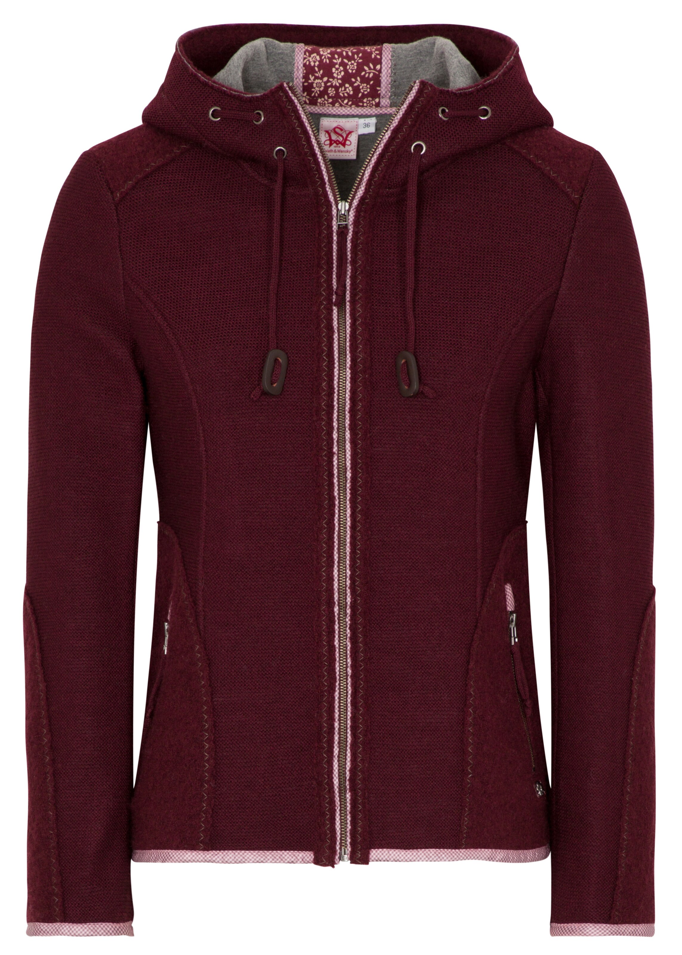 SPIETH & WENSKY - Trachtenjacke "Mistel" in rot