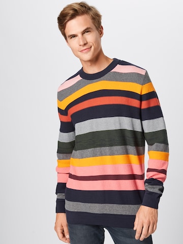 KnowledgeCotton Apparel Pullover in Mischfarben