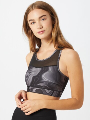 ONLY PLAY Bralette Sports Bra in Black: front
