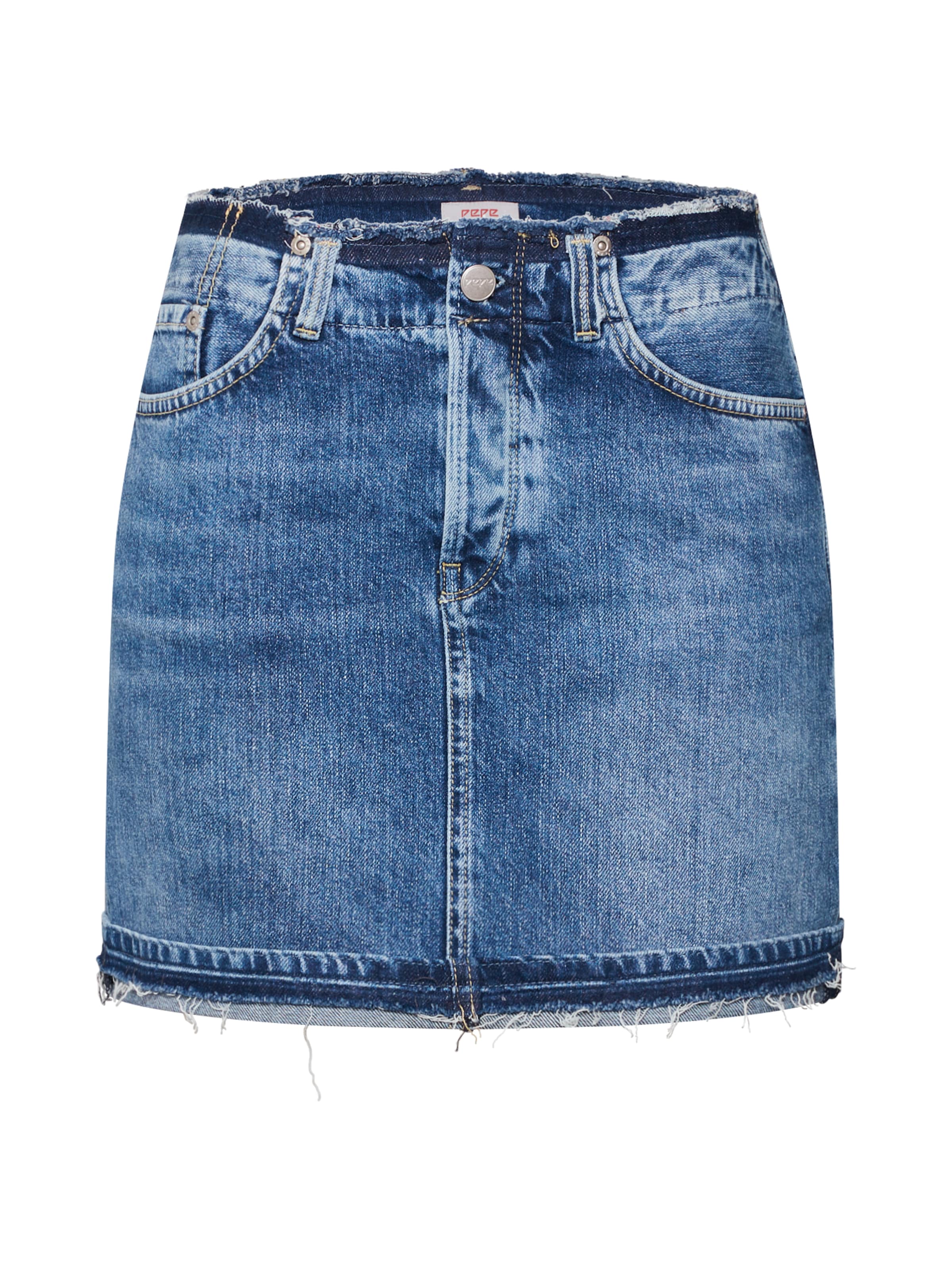 Pepe Jeans - Rok 'REVIVE' in de kleur Blauw denim