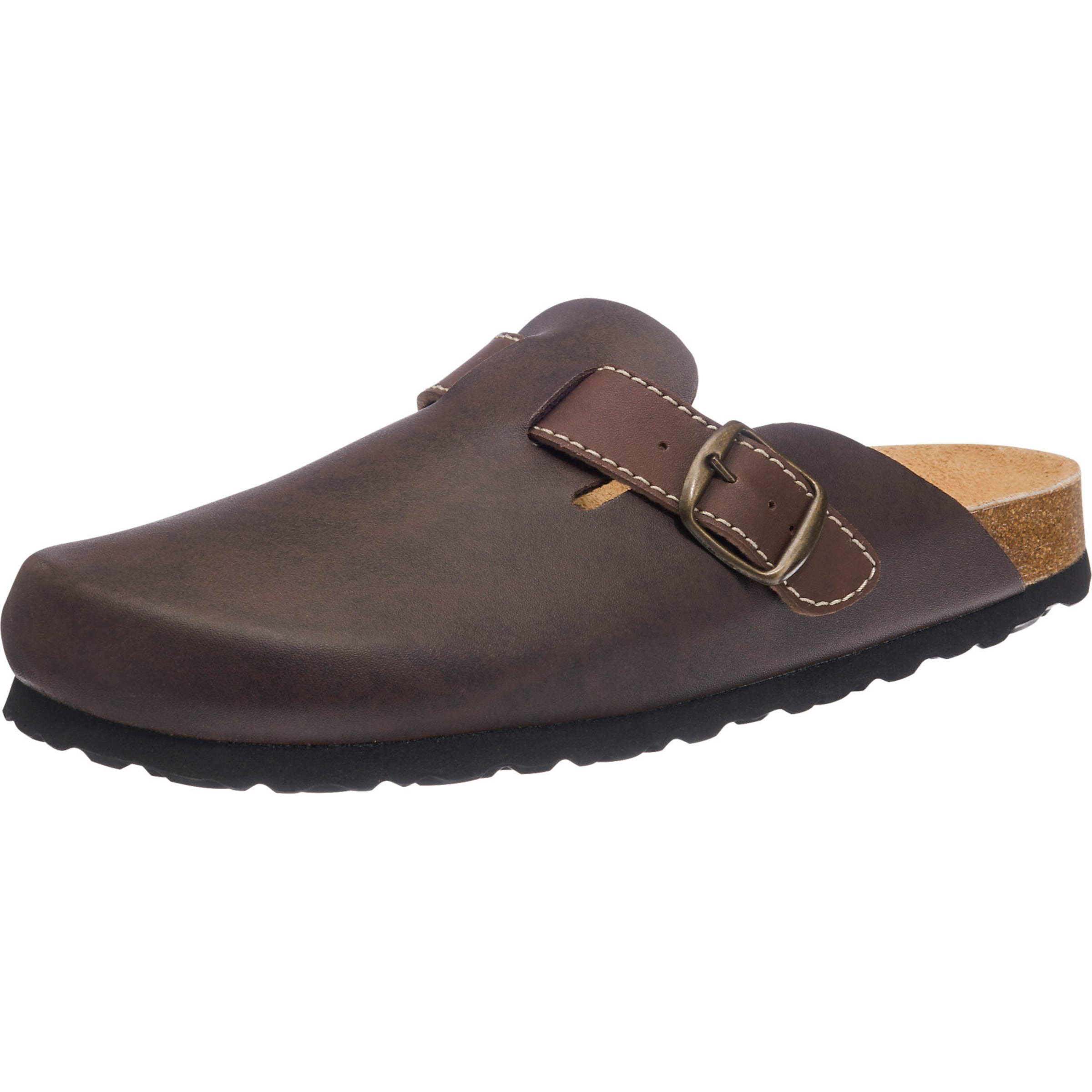 LICO Pantolette in Braun: Vorderseite