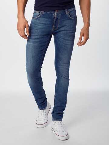 Nudie Jeans Co Skinny Džíny – modrá