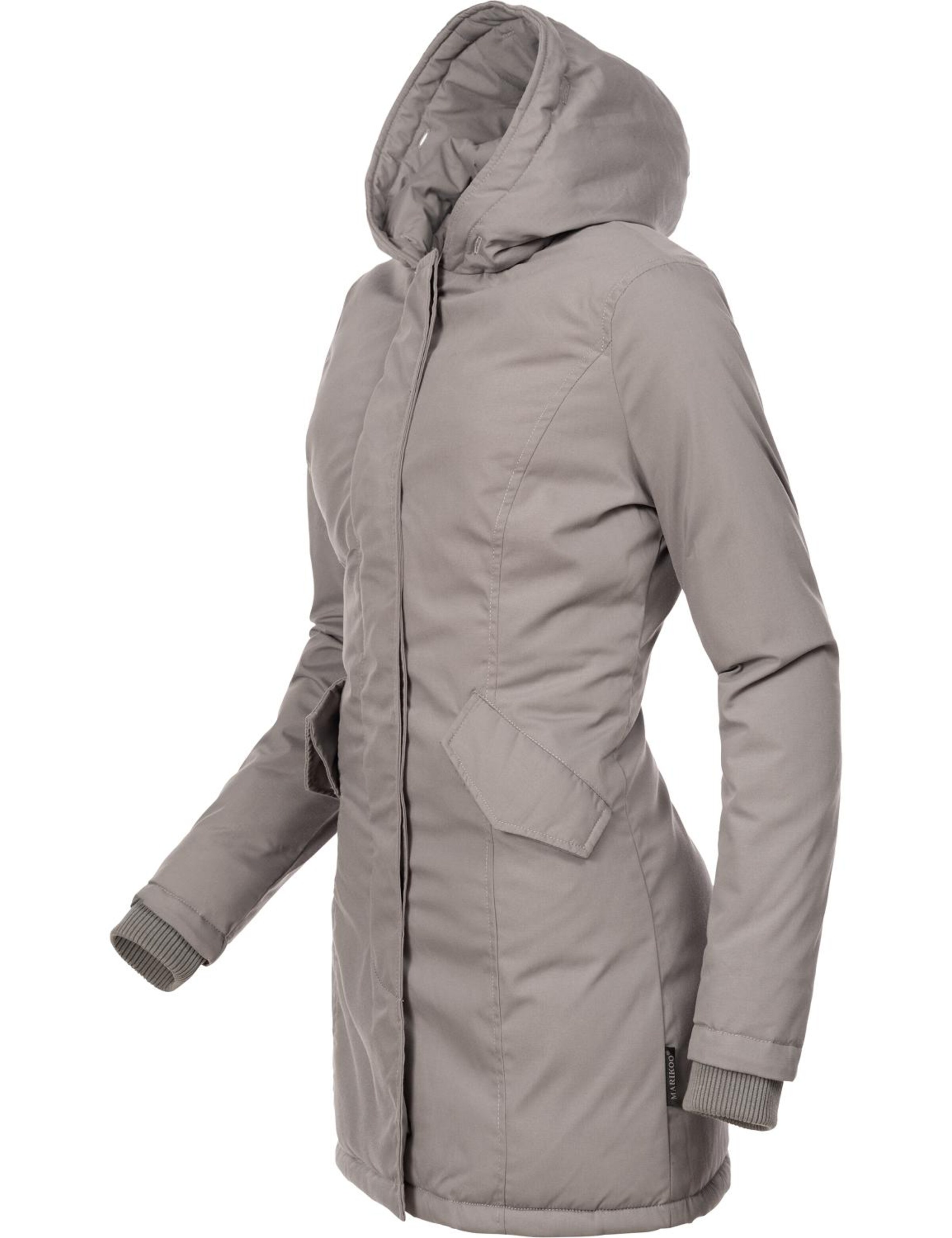 MARIKOO Зимна парка 'Karmaa' в сиво