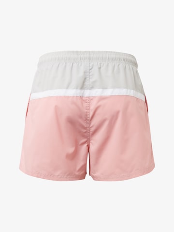 TOM TAILOR Regular Board Shorts in Pink