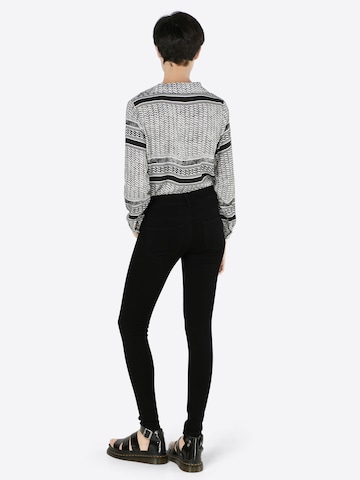 JDY Skinny Džínsy 'JDYSkinny Low Fano' - Čierna