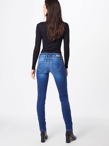 Coupe slim Jean 'NENA' Gang en bleu : derrière