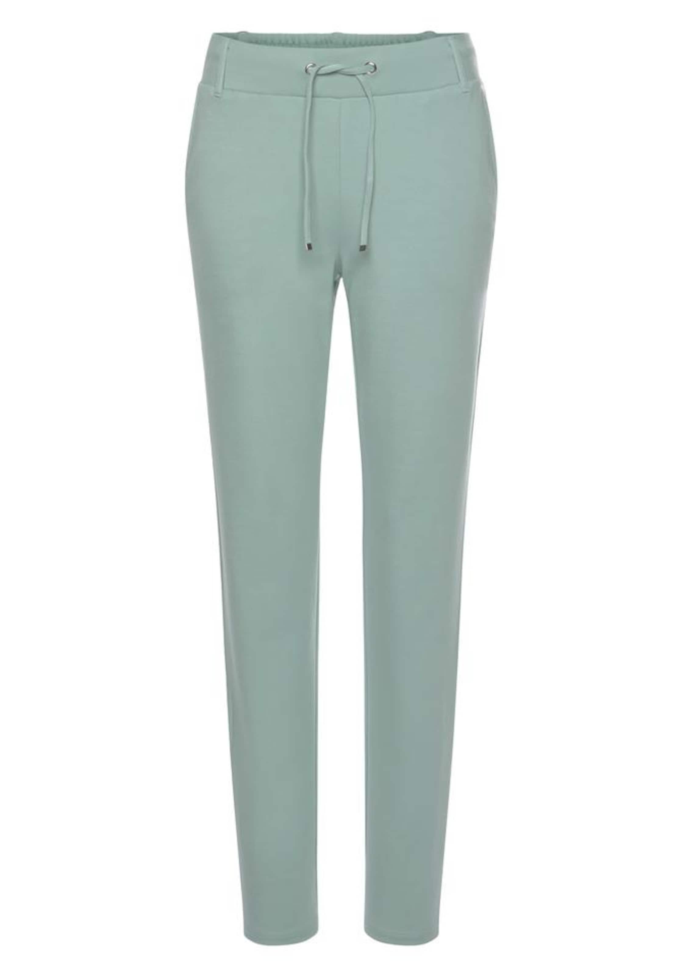 BENCH Hose in mint / offwhite, Produktansicht