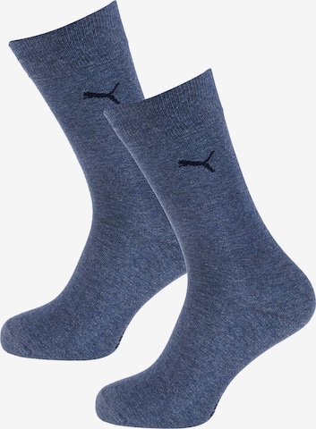 PUMA Socks in Blue: front