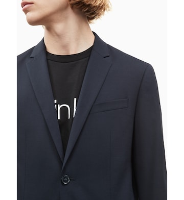 Calvin Klein - Ajuste estrecho Chaqueta tipo saco para negocios en azul