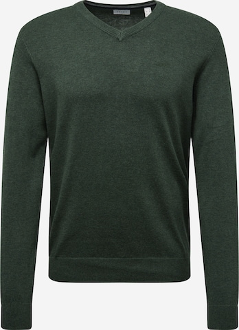 zaļš ESPRIT Džemperis: no priekšpuses