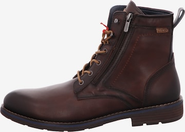 PIKOLINOS Lace-Up Boots in Brown: front