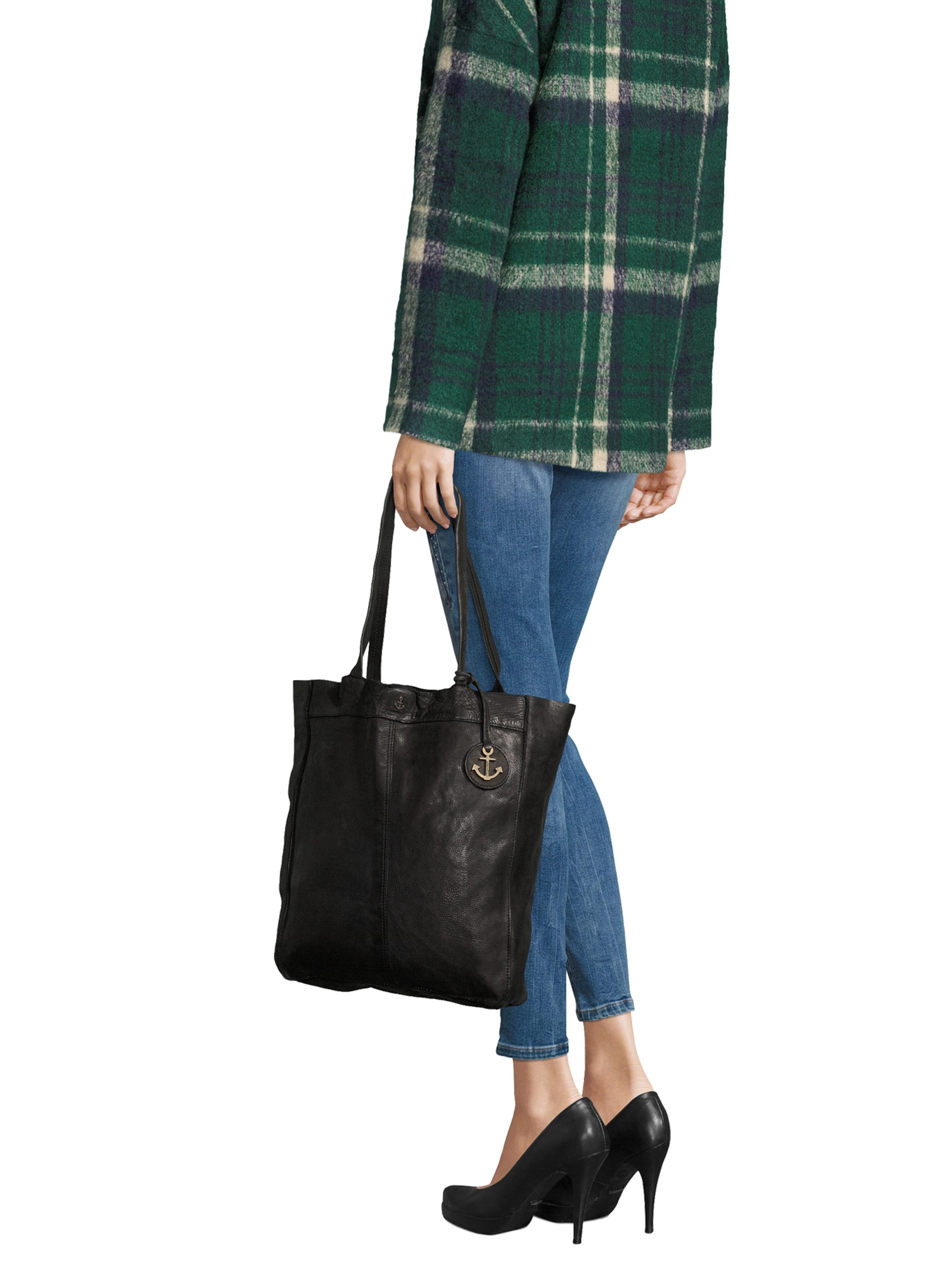 Harbour 2nd Ostoskassi 'Anchor Love Elbe 1' värissä musta: etupuoli